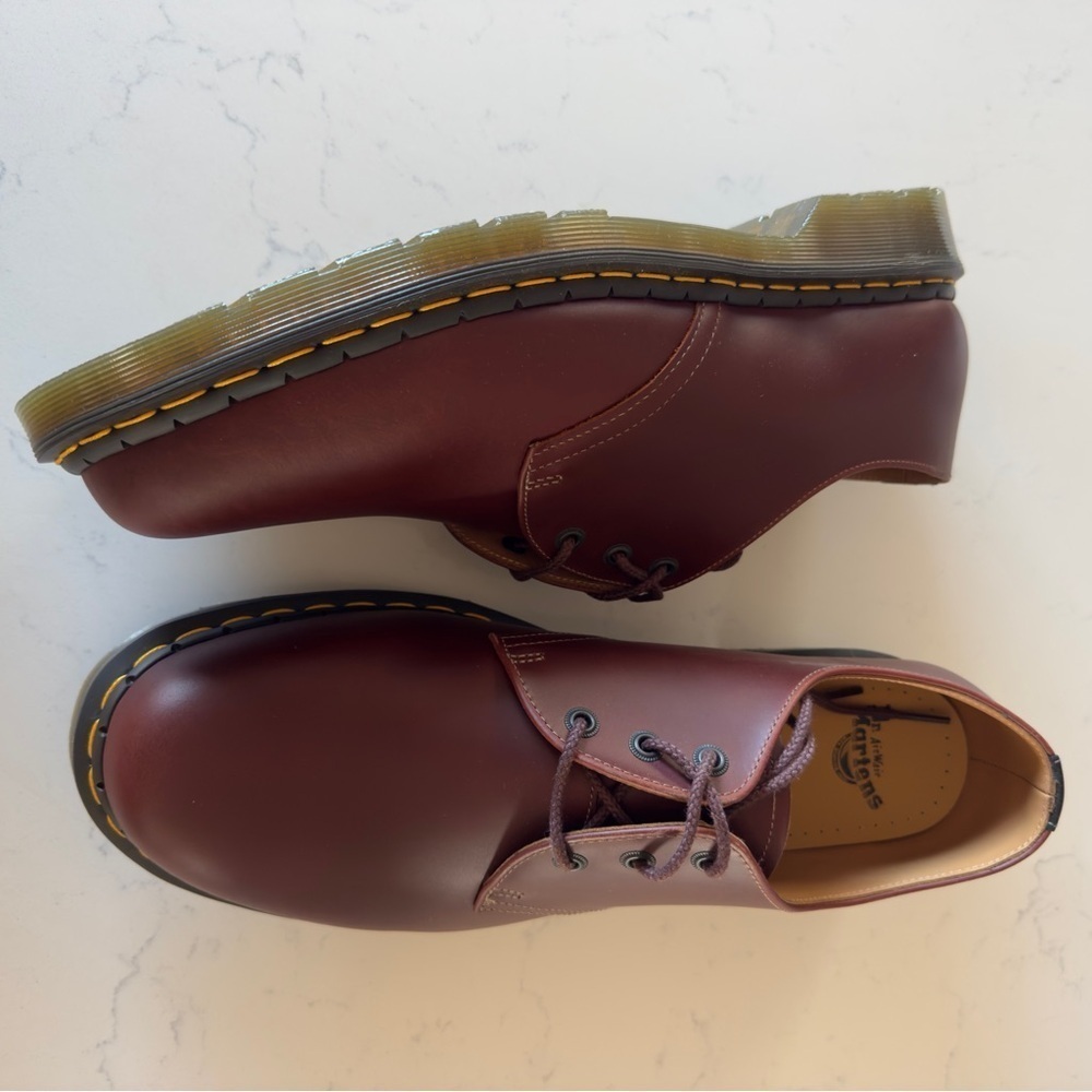 NIB Dr. Martens 1461 Derby loafer in brown size: 14 - Picture 2 of 5